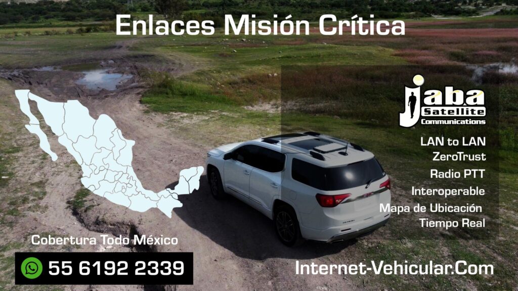 jabasat Internet Vehicular por Satélites 